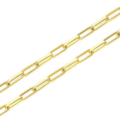 Paper Clip Chain - 3mm [Ship To The US Only]