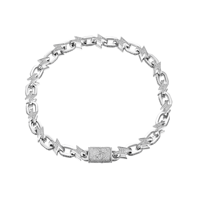 Iced Lightning Link Chain - 12mm [Only Ship to the US]