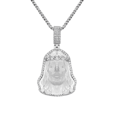 Arcenciel Gospel Transparent Jesus Pendant