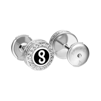 Infinity Stud Earrings - Pair