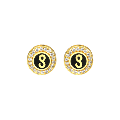 Infinity Stud Earrings - Pair