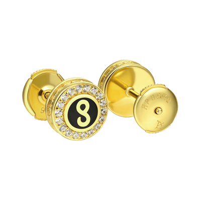 Infinity Stud Earrings - Pair