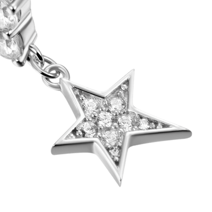 Single Star Drop Earring