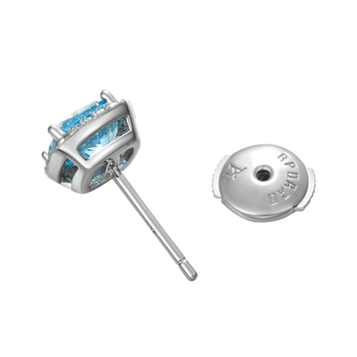 S925 Crushed Ice Stud Earring