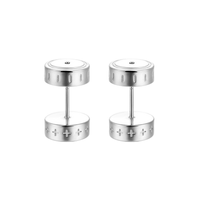 S925 LR44 NO.1 Earrings - Pair