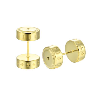 S925 LR44 NO.1 Earrings - Pair