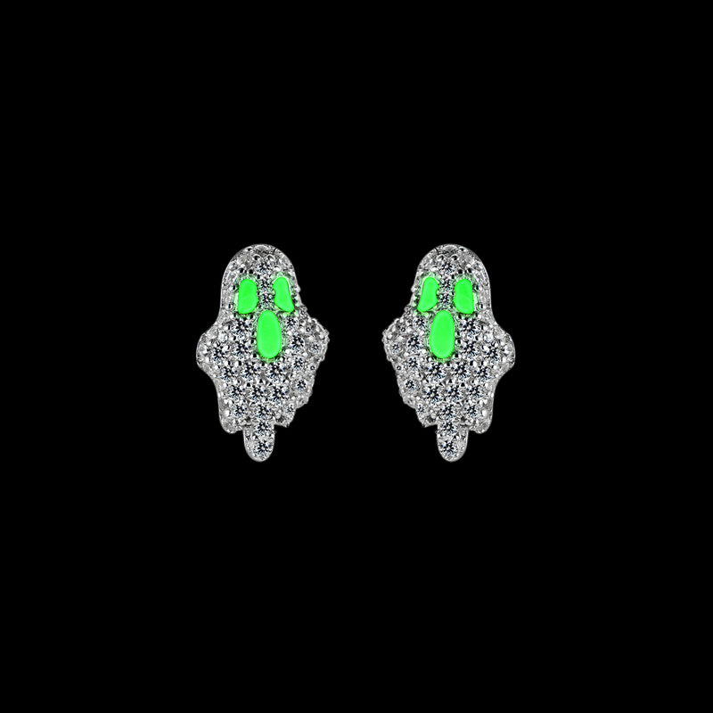 Ghost Stud Earrings - APORRO