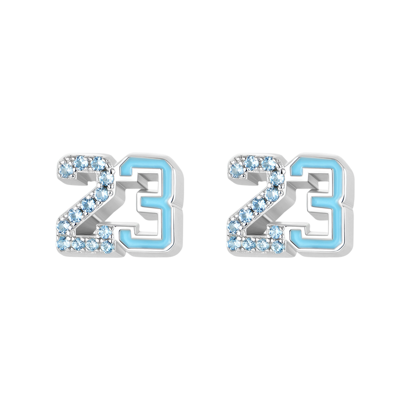 Number 23 Stud Earring - APORRO