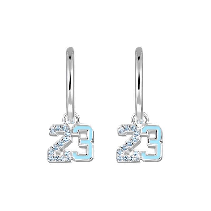 Number 23 Dangly Earring - APORRO