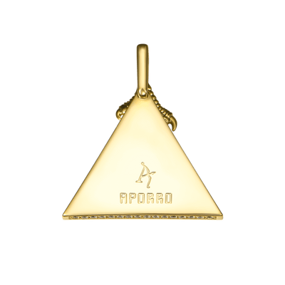 Moissanite Eye of Horus Micro Pendant
