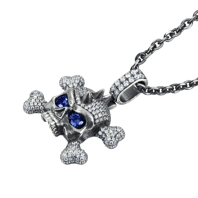 X Iced Skull Pendant - APORRO