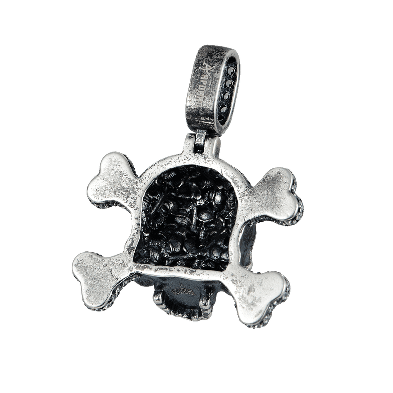 X Iced Skull Pendant - APORRO