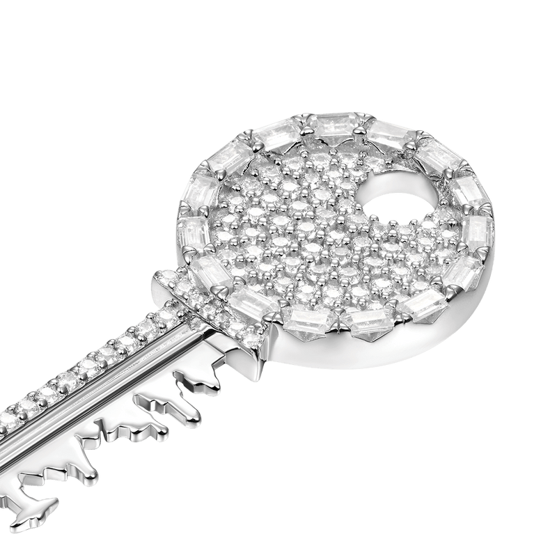 APORRO City Key Pendant – 925 Sterling Silver Pendants for Men& Women - APORRO