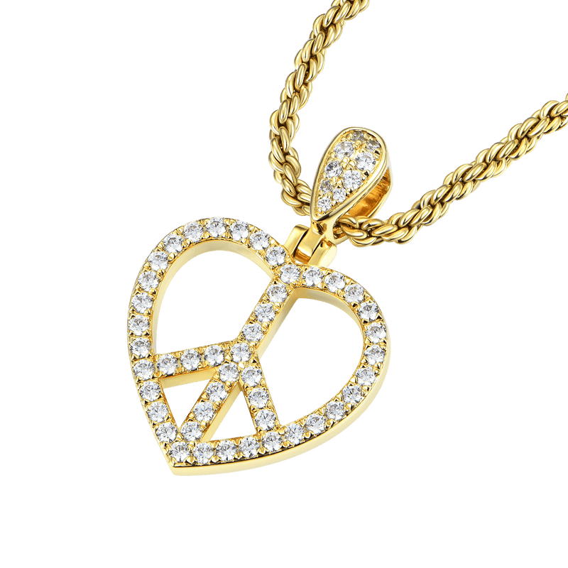 APORRO X JHF Peace & Love Pendant - APORRO