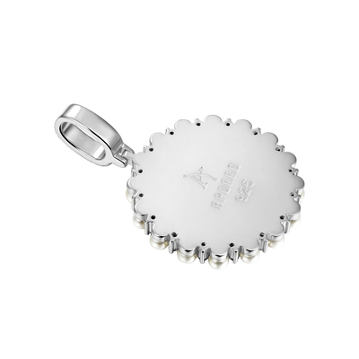 Custom Pearl Photo Pendant