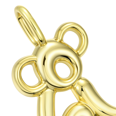 APORRO X COOGI Plain Gold Koala Pendant