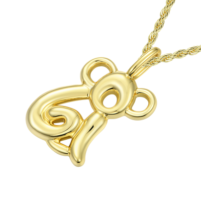 APORRO X COOGI Plain Gold Koala Pendant