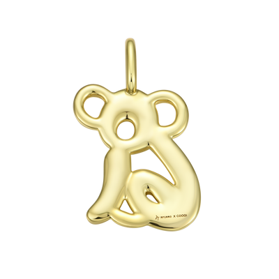 APORRO X COOGI Plain Gold Koala Pendant