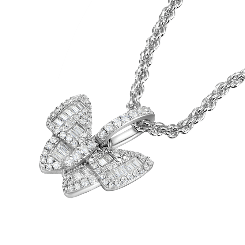 Iced Butterfly Pendant - APORRO