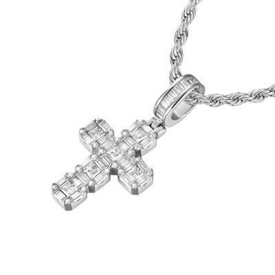Cluster Cross Pendant