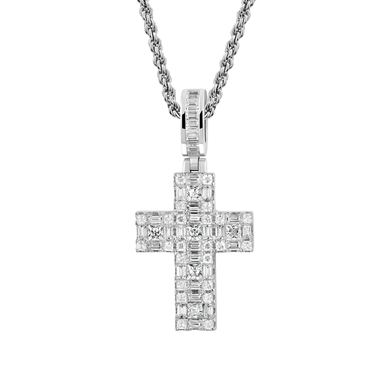 Halo Cross Pendant - APORRO