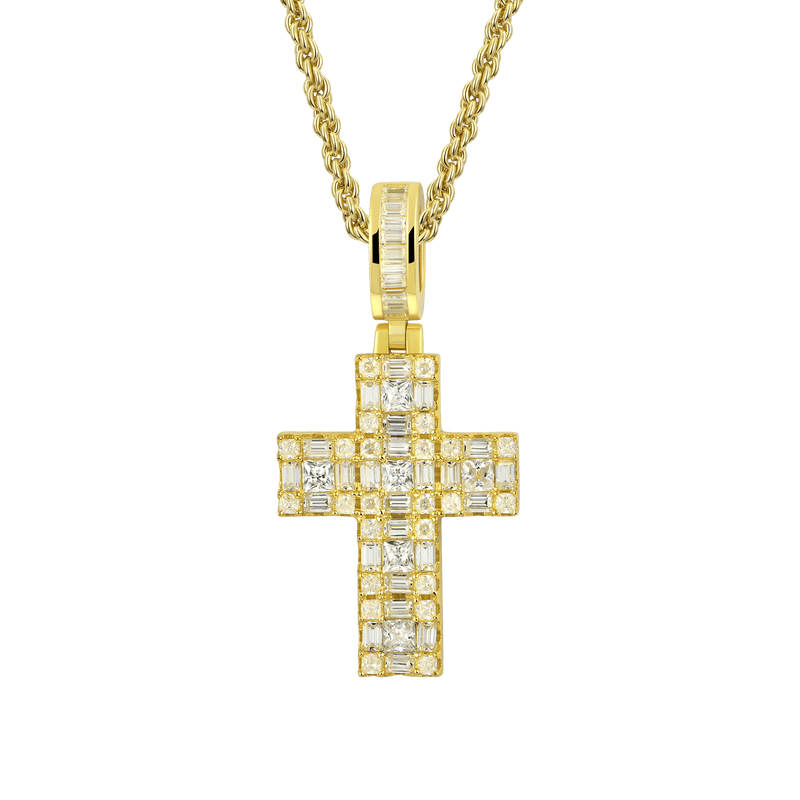 Halo Cross Pendant - APORRO