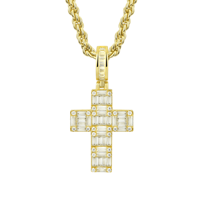 Halo Cross Pendant - APORRO