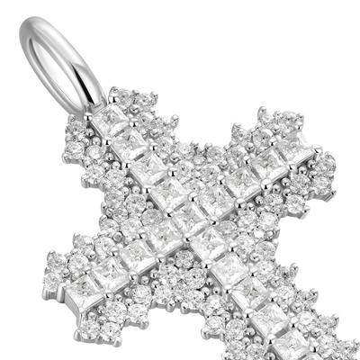 Flooded Cross Pendant