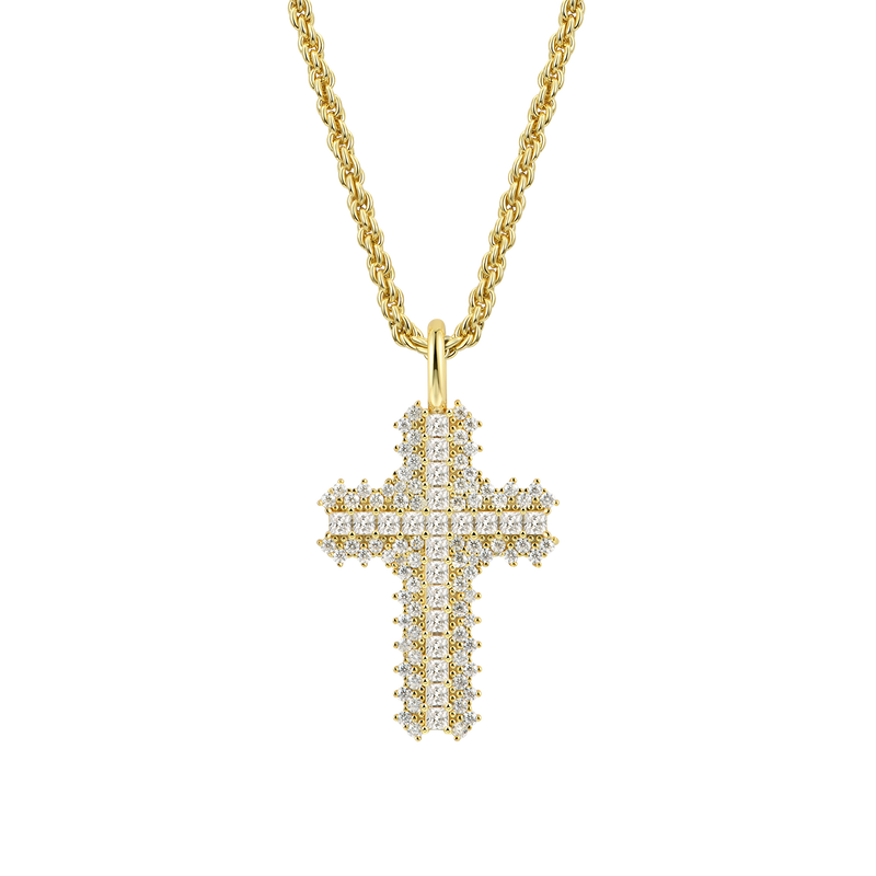 Flooded Cross Pendant - APORRO