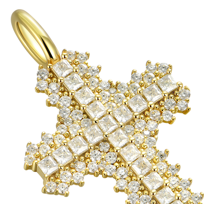 Flooded Cross Pendant