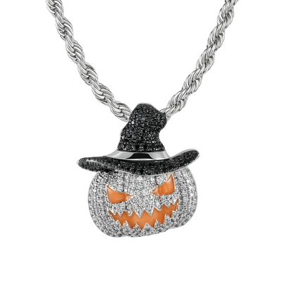 Jack O'Lantern Glowing Pendant