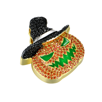 Jack O'Lantern Glowing Pendant