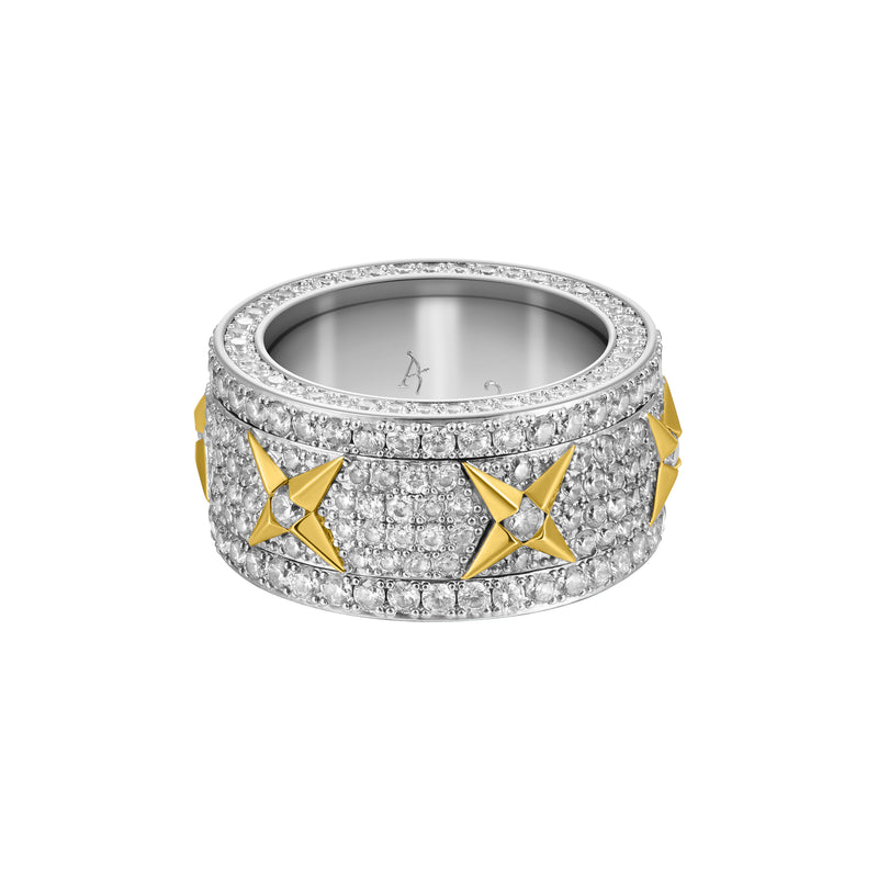 Aporro Motif Rotating Ring - APORRO