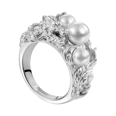 WONG Dragon Pearl Ring