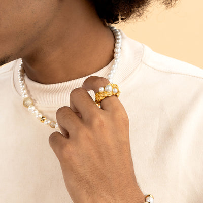 WONG Dragon Pearl Ring