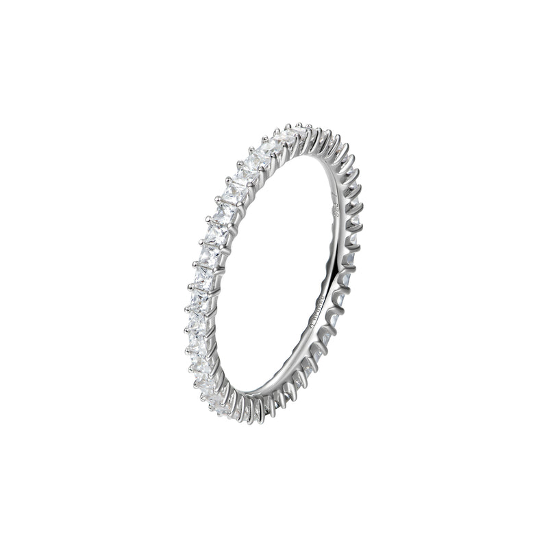 2.5MM Princess Eternity Ring & 1.5MM Princess Eternity Ring Gift Set - APORRO