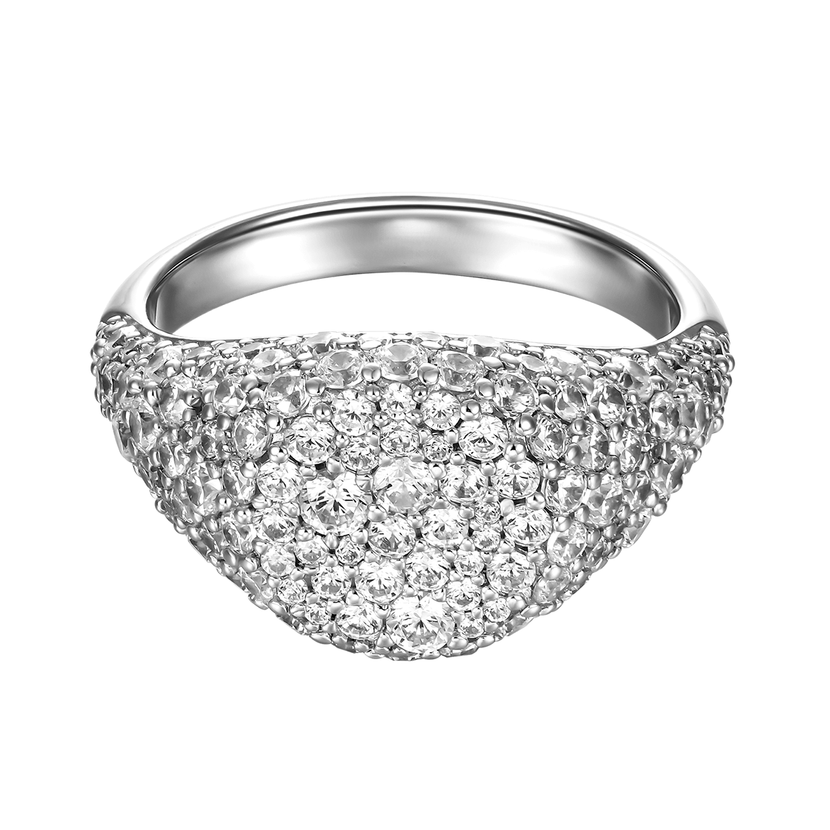 Iced Seal Diamond Signet Ring - Men's Ring – APORRO