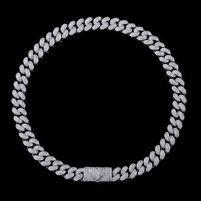 12mm Aporro New Box Clasp Cuban Link Chain