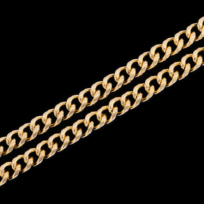 12mm 14K Gold Miami Cuban Curb Chain [ONLY SHIP TO THE US]