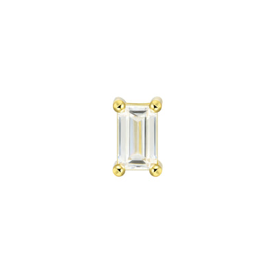 Custom Classic Moissanite Stud Earring