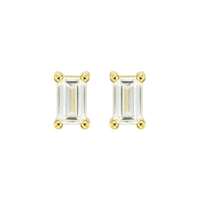 Custom Classic Moissanite Stud Earring