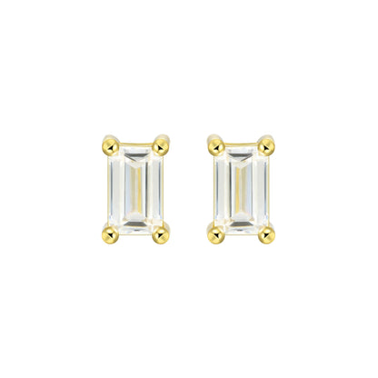 Custom Classic Moissanite Stud Earring