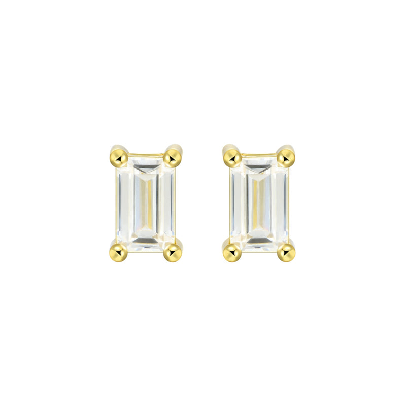 Custom Classic Moissanite Stud Earring