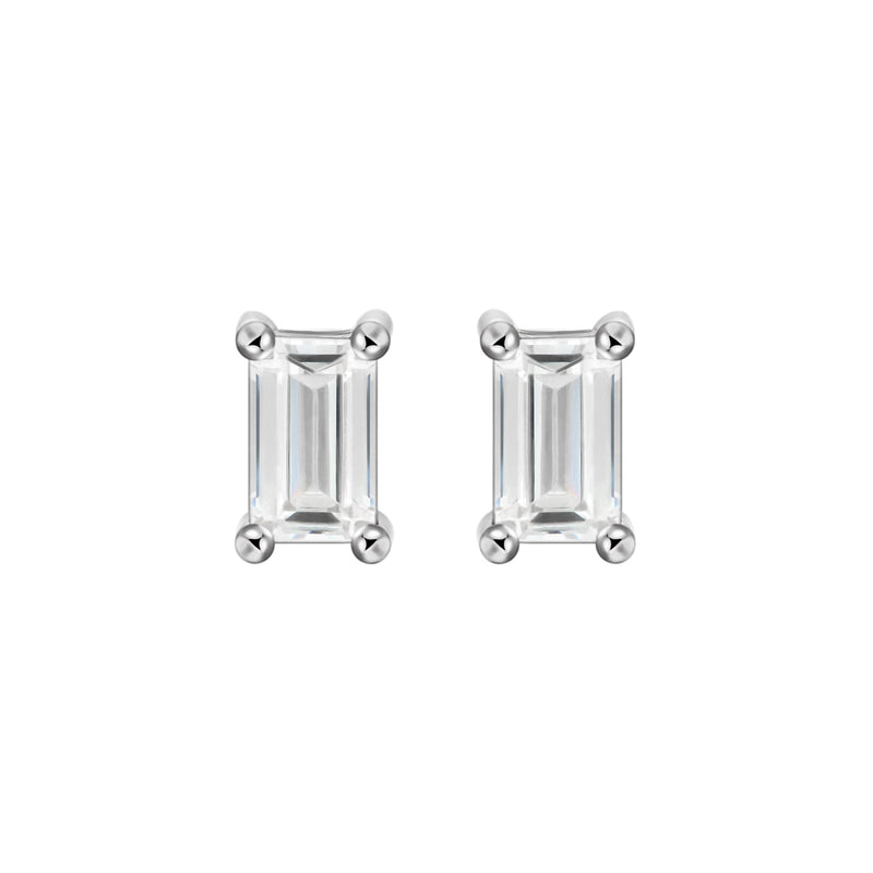 Custom Classic Moissanite Stud Earring