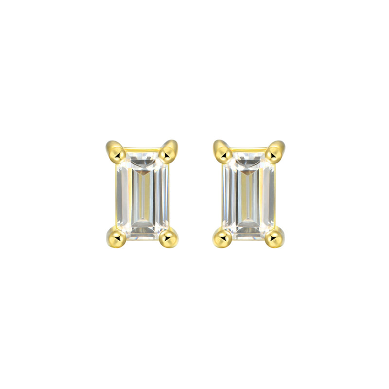 Custom Classic Moissanite Stud Earring