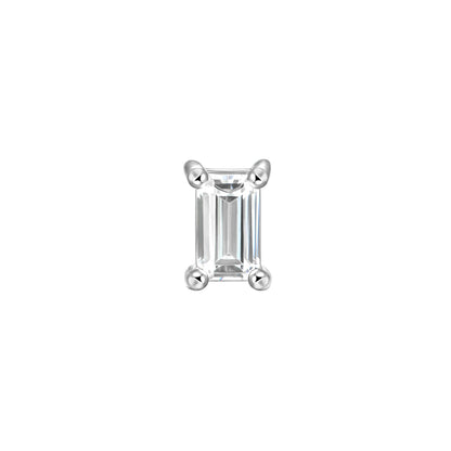 Custom Classic Moissanite Stud Earring