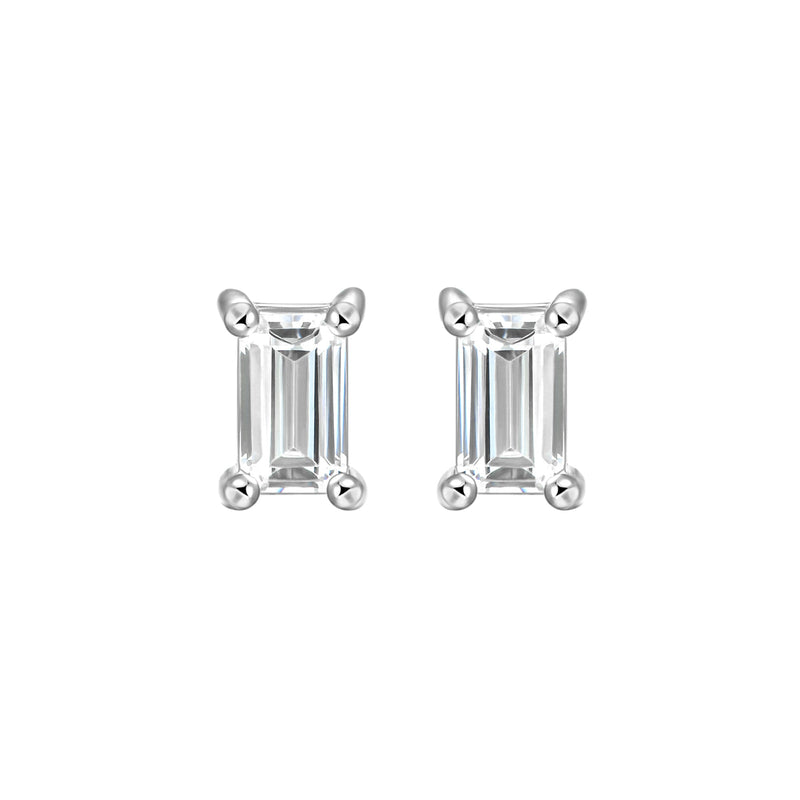Custom Classic Moissanite Stud Earring