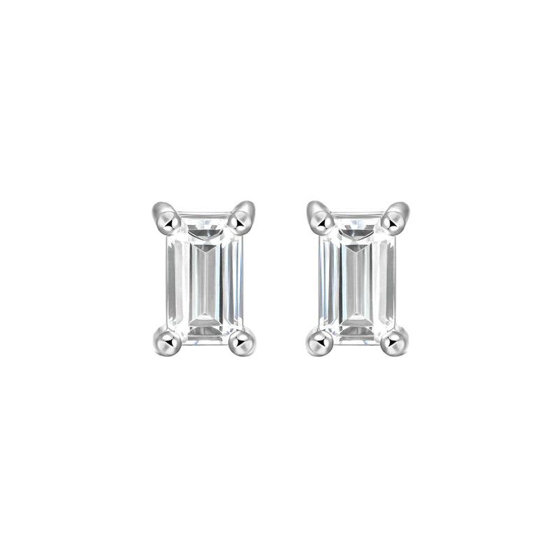 Custom Classic Moissanite Stud Earring