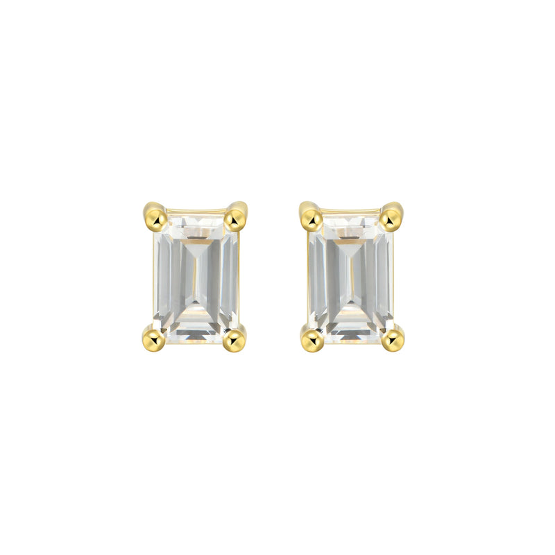 Custom Classic Moissanite Stud Earring