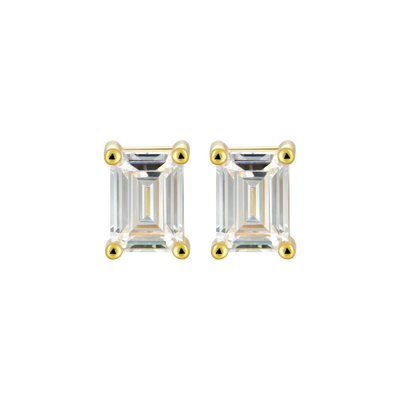 Custom Classic Moissanite Stud Earring